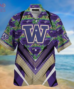 Washington Huskies Summer Hawaiian Shirts for Fans Ver 1