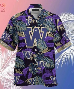 Washington Huskies Summer Hawaiian Shirts for Fans Ver 2