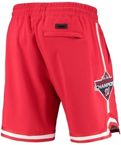 Washington Nationals Team Logo Shorts - Red, Men