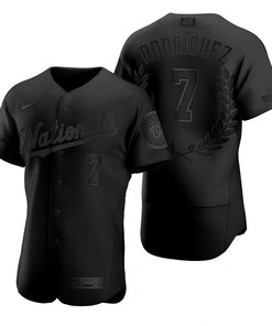 Washington Nationals Trea Turner #7 2020 Mlb Black Jersey