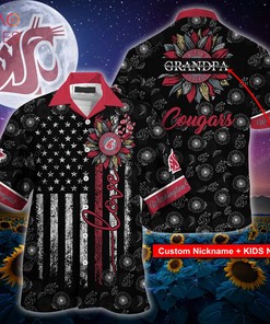 Washington State Cougars Hawaiian Shirt
