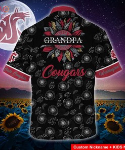 Washington State Cougars Hawaiian Shirt