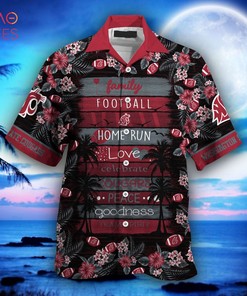 Washington State Cougars Hawaiian Shirt, New Gift for Summer Ver 1