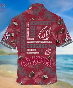 Washington State Cougars Hawaiian Shirt, New Gift for Summer Ver 2