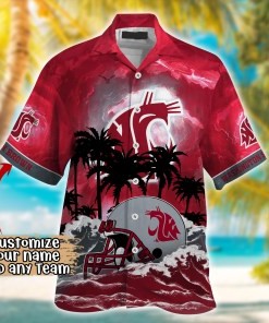 Washington State Cougars NCAA Best Hawaiian Shirt Ever- Customize Any Team Any League