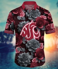 Washington State Cougars NCAA Flower Hawaii Shirt For Fans