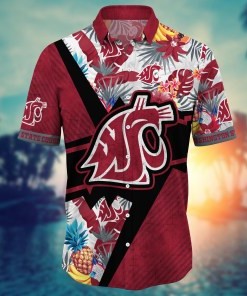 Washington State Cougars NCAA Flower Hawaii Shirt For Fans Ver 11
