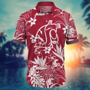Washington State Cougars NCAA Flower Hawaii Shirt For Fans Ver 13