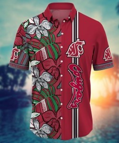 Washington State Cougars NCAA Flower Hawaii Shirt For Fans Ver 14