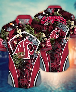 Washington State Cougars NCAA Flower Hawaii Shirt For Fans Ver 16