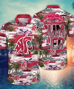 Washington State Cougars NCAA Flower Hawaii Shirt For Fans Ver 19