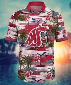 Washington State Cougars NCAA Flower Hawaii Shirt For Fans Ver 19