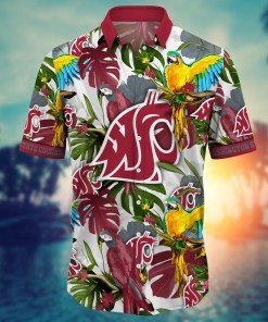 Washington State Cougars NCAA Flower Hawaii Shirt For Fans Ver 2