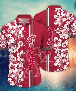 Washington State Cougars NCAA Flower Hawaii Shirt For Fans Ver 20