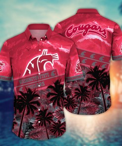 Washington State Cougars NCAA Flower Hawaii Shirt For Fans Ver 21