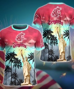 Washington State Cougars NCAA Flower Hawaii Shirt For Fans Ver 22