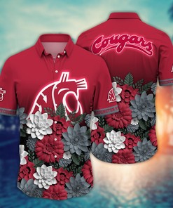 Washington State Cougars NCAA Flower Hawaii Shirt For Fans Ver 27