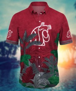 Washington State Cougars NCAA Flower Hawaii Shirt For Fans Ver 28