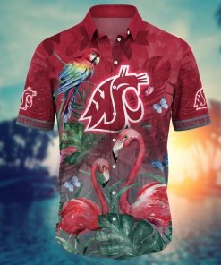 Washington State Cougars NCAA Flower Hawaii Shirt For Fans Ver 29