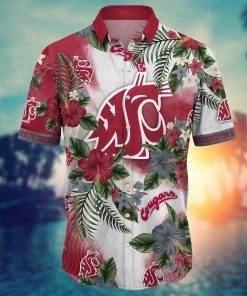 Washington State Cougars NCAA Flower Hawaii Shirt For Fans Ver 31