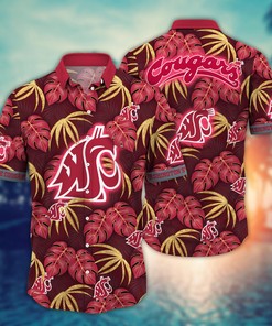 Washington State Cougars NCAA Flower Hawaii Shirt For Fans Ver 32