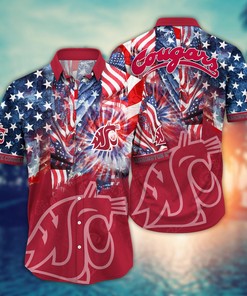 Washington State Cougars NCAA Flower Hawaii Shirt For Fans Ver 33