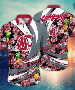 Washington State Cougars NCAA Flower Hawaii Shirt For Fans Ver 6