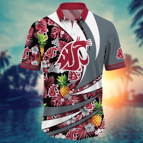 Washington State Cougars NCAA Flower Hawaii Shirt For Fans Ver 6