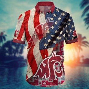 Washington State Cougars NCAA Flower Hawaii Shirt For Fans Ver 9