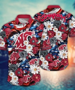Washington State Cougars NCAA Hawaii Shirt Ver 3