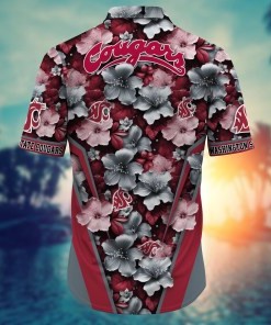 Washington State Cougars NCAA Hawaiian Shirt, Aloha Shirt Ver 2