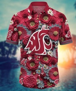 Washington State Cougars NCAA Hawaiian Shirt for This Summer Customize Shirt Any Team