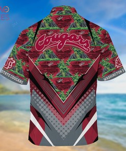 Washington State Cougars Summer Hawaiian Shirts for Fans Ver 1