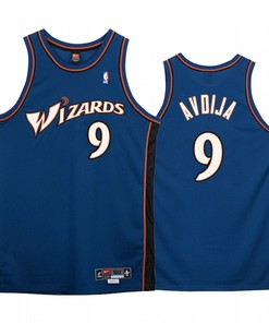 Washington Wizards Deni Avdija 9 Blue Throwback Jersey