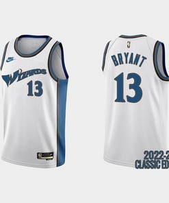 Washington Wizards Thomas Bryant 13 2022-23 Classic Edition White Men Jersey