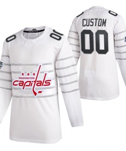 Washinton Capitals 2020 Nhl All Star Personalized Custom White Jersey Custom Jersey