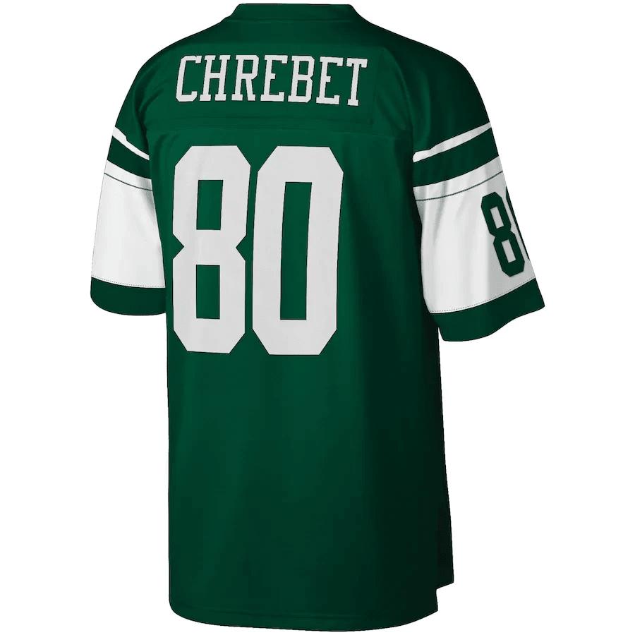 Wayne Chrebet 80 New York Jets Mitchell & Ness Retired Player Legacy Jersey