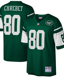 Wayne Chrebet New York Jets Mitchell & Ness Retired Player Legacy Replica Jersey - Green Nfl