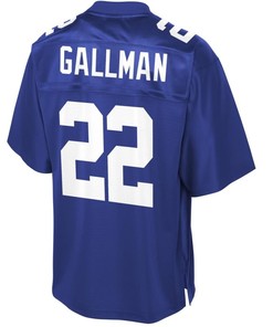 Wayne Gallman New York Giants Nfl Pro Line Team Color Player Jersey - Royal