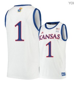 Wayne Selden 1 Kansas Jayhawks Basketball Youth Jersey - Beige