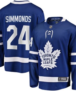 Wayne Simmonds Toronto Maple Leafs Fanatics Branded Breakaway Player Jersey - Blue Nhl
