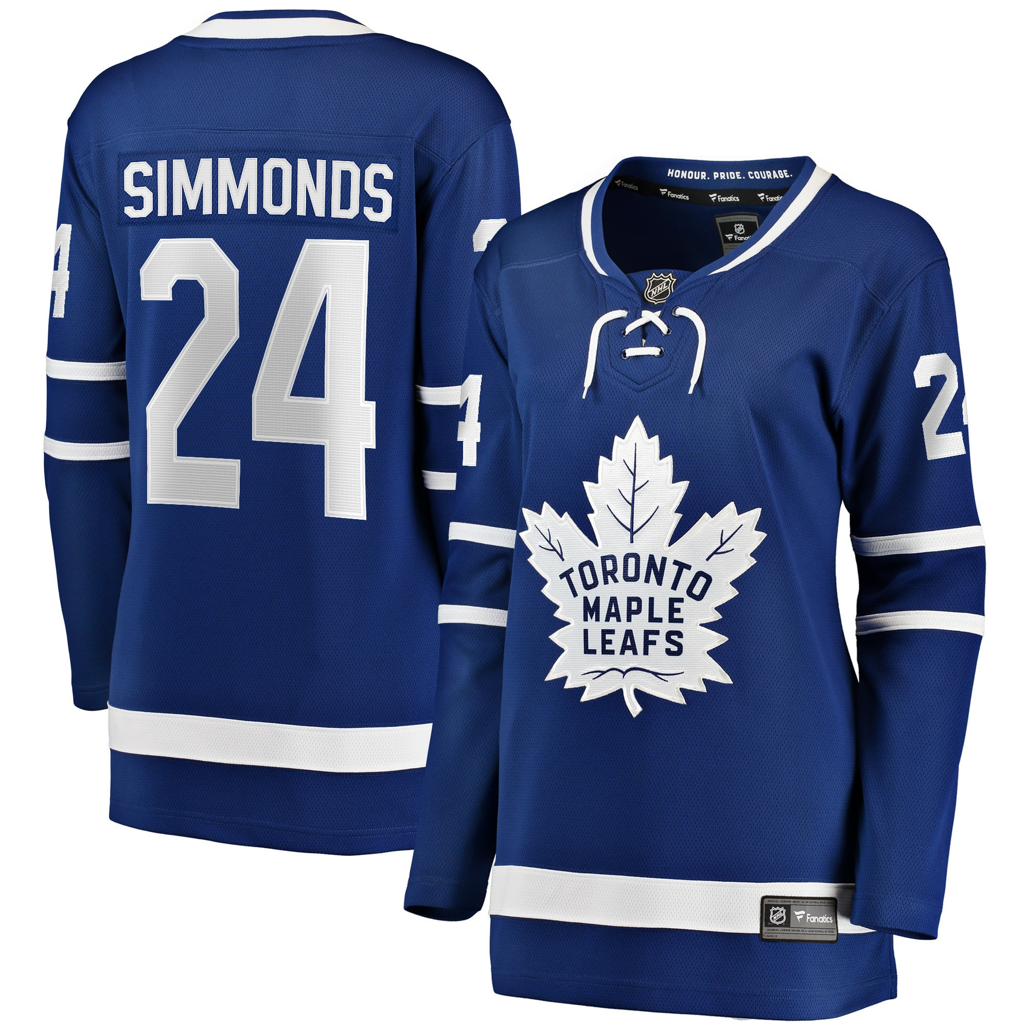Wayne Simmonds Toronto Maple Leafs Fanatics Branded Womens Breakaway Player Jersey - Blue Nhl