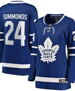 Wayne Simmonds Toronto Maple Leafs Fanatics Branded Womens Breakaway Player Jersey - Blue Nhl