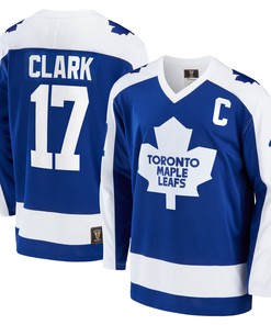 Wendel Clark Toronto Maple Leafs Fanatics Branded Breakaway Retired Player Jersey - Blue Nhl