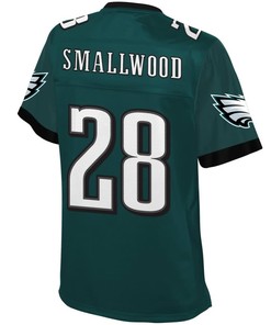 Wendell Smallwood Philadelphia Eagles Nfl Pro Line Womens Player Jersey - Midnight Green