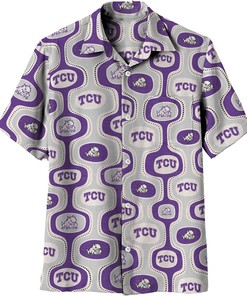 Wes And Willy Mens College Cabana Boy Retro Button Down Hawaiian Shirt Ver 1
