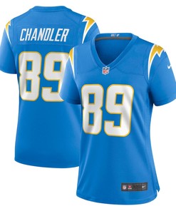 Wes Chandler 89 Los Angeles Chargers Women's Retired Player Jersey - Powder Blue