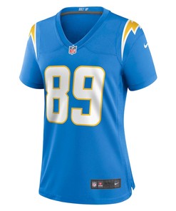 Wes Chandler 89 Los Angeles Chargers Women's Retired Player Jersey - Powder Blue