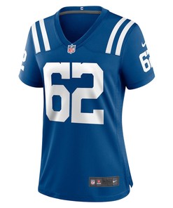 Wesley French Indianapolis Colts Women's Game Player Jersey - Royal