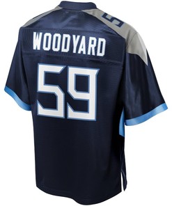 Wesley Woodyard Tennessee Titans Nfl Pro Line Team Player Jersey - Navy